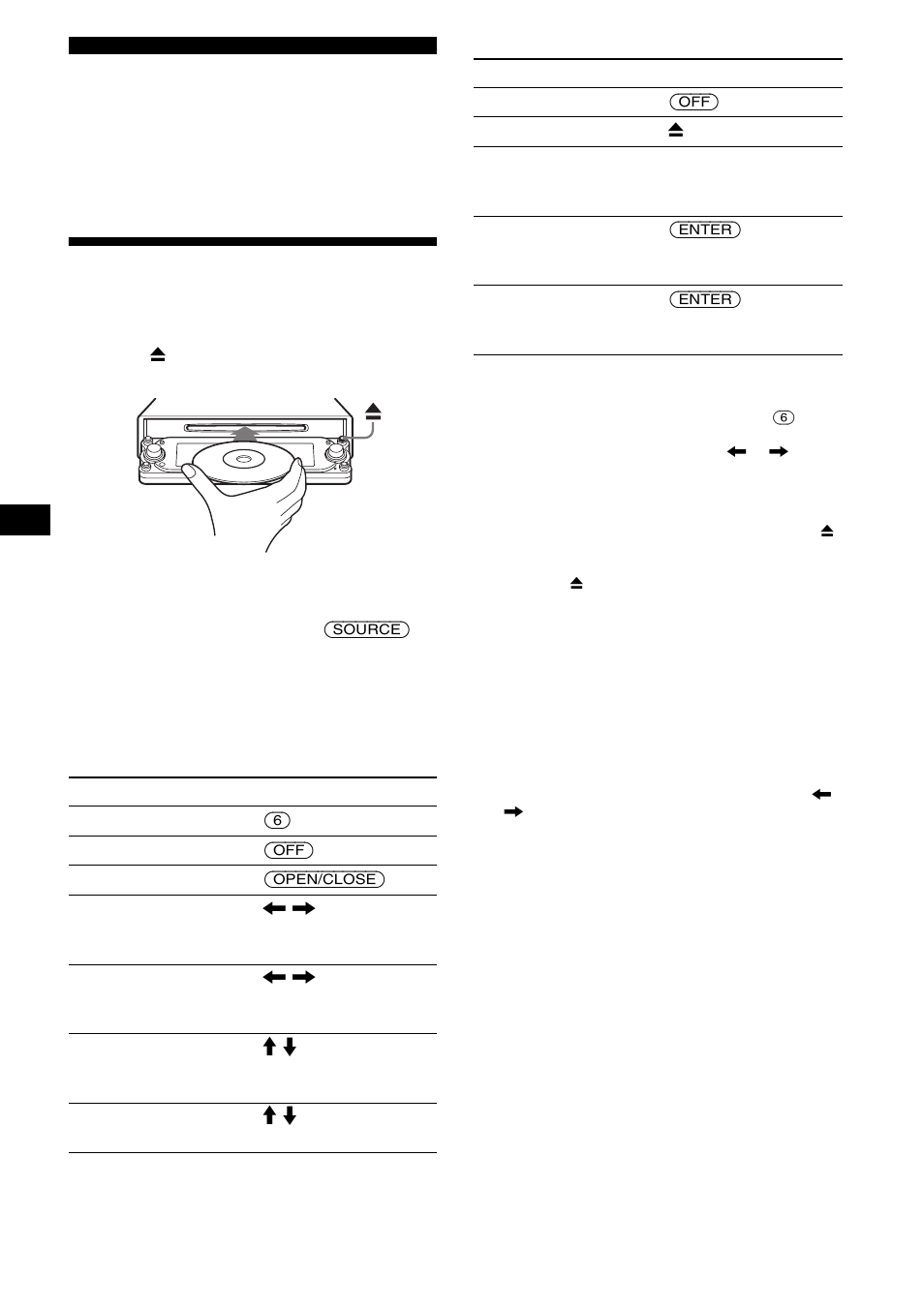 Cd player cd/md unit (optional), Playing a disc | Sony CDX-M9905X User Manual | Page 14 / 136