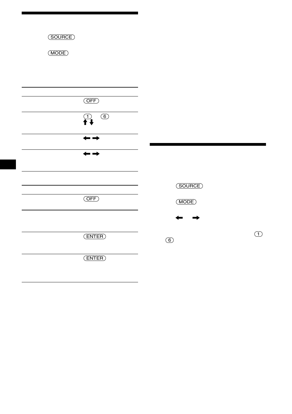 Receiving the stored stations, Mono, Storing only desired stations | 20 receiving the stored stations | Sony CDX-M9905X User Manual | Page 20 / 136