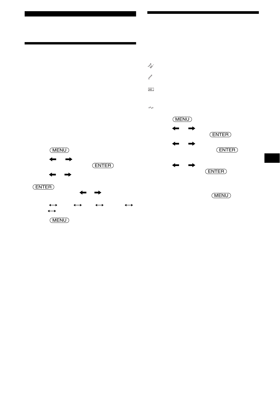 Other functions, Setting the custom function, Custom | Initializing the unit, Initialize | Sony CDX-M9905X User Manual | Page 35 / 136