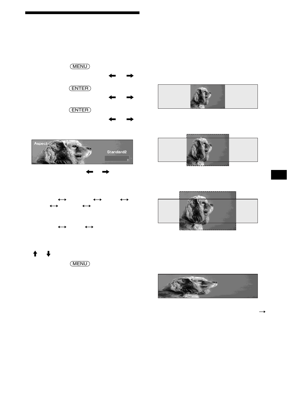 Sélection du format, Aspect, 27 sélection du format | Sony CDX-M9905X User Manual | Page 71 / 136