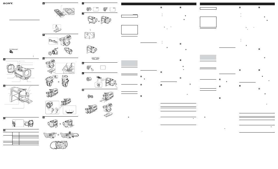 Sony SPK-DVF5 User Manual | 2 pages