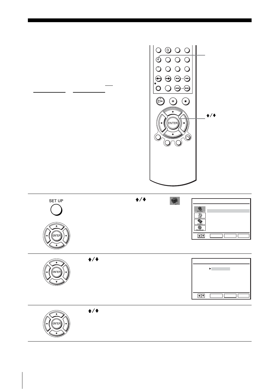 Step4: selecting a language, 20 step, Step 4 : selecting a language | Sony SLV-D350P User Manual | Page 20 / 128