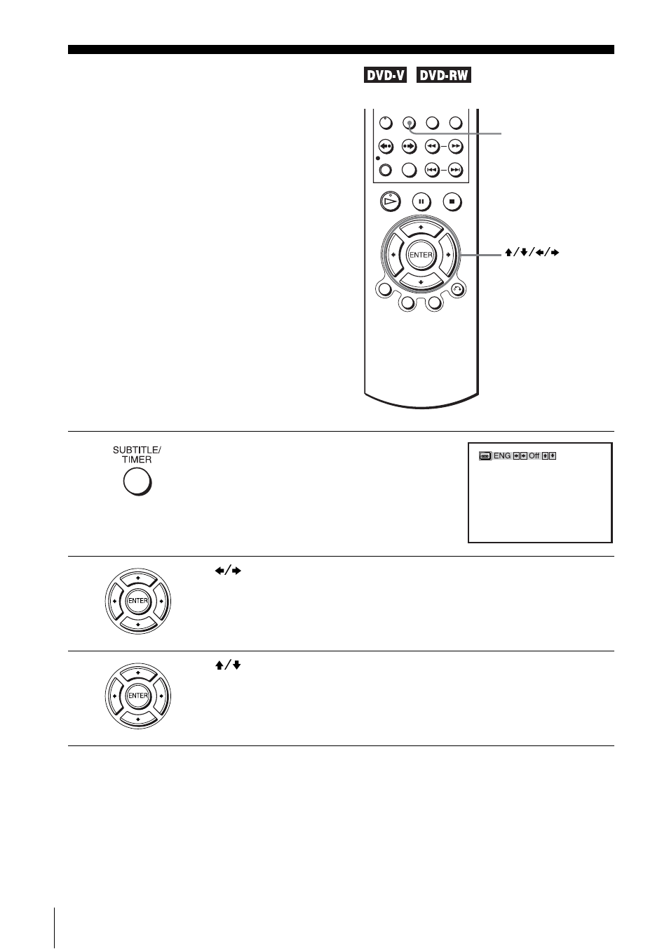 Displaying the subtitle | Sony SLV-D350P User Manual | Page 80 / 128