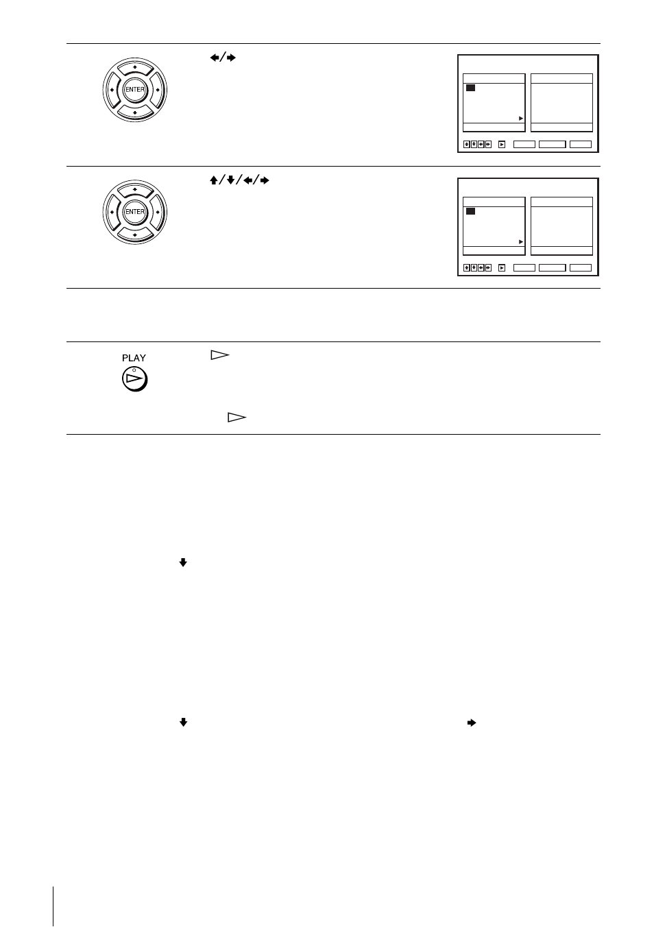 Press b/b to select “program”, then press enter, Follow step 3 for new programming | Sony SLV-D350P User Manual | Page 82 / 128