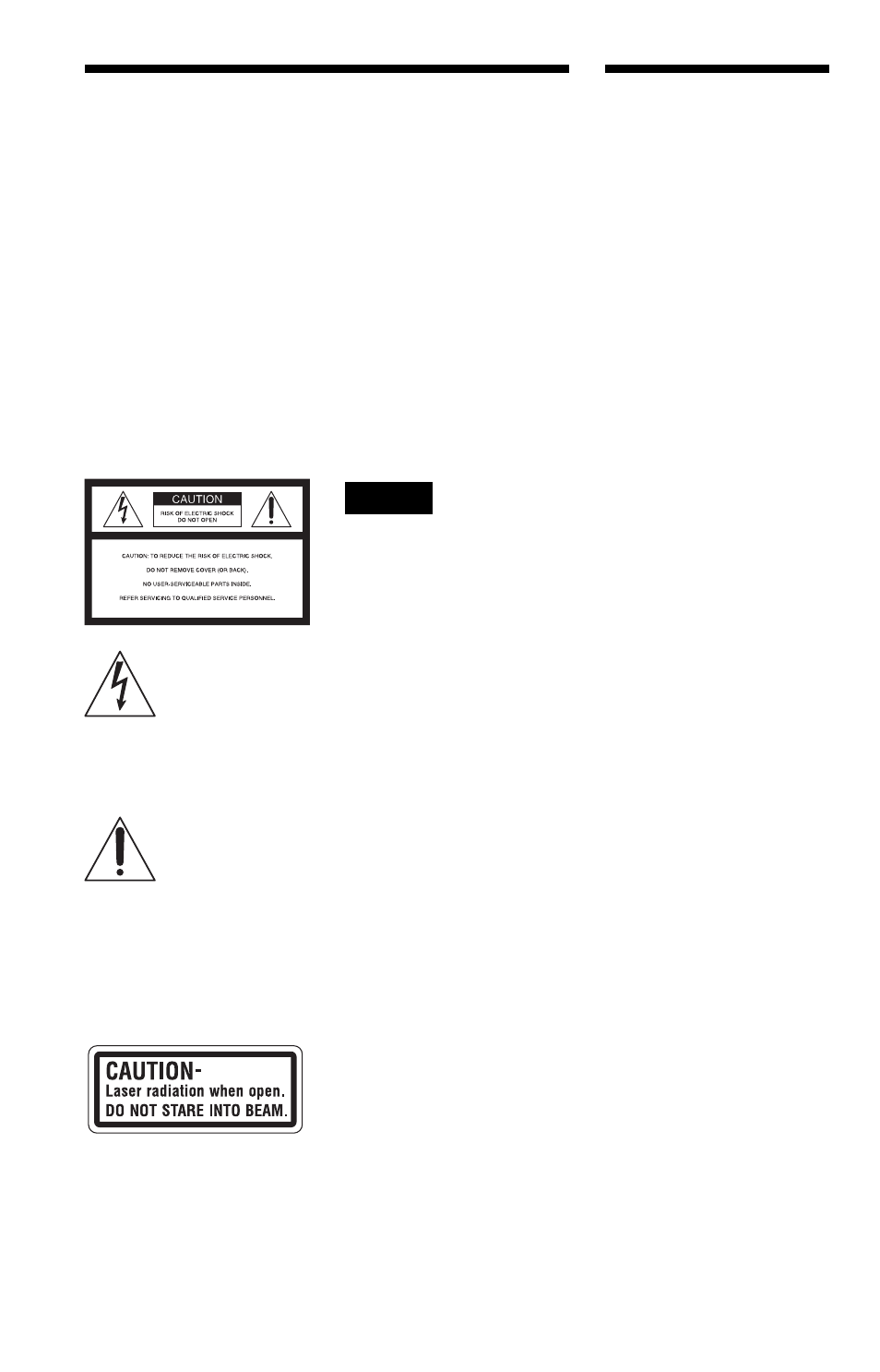 Warning, Welcome | Sony DVP-NC655P User Manual | Page 2 / 84