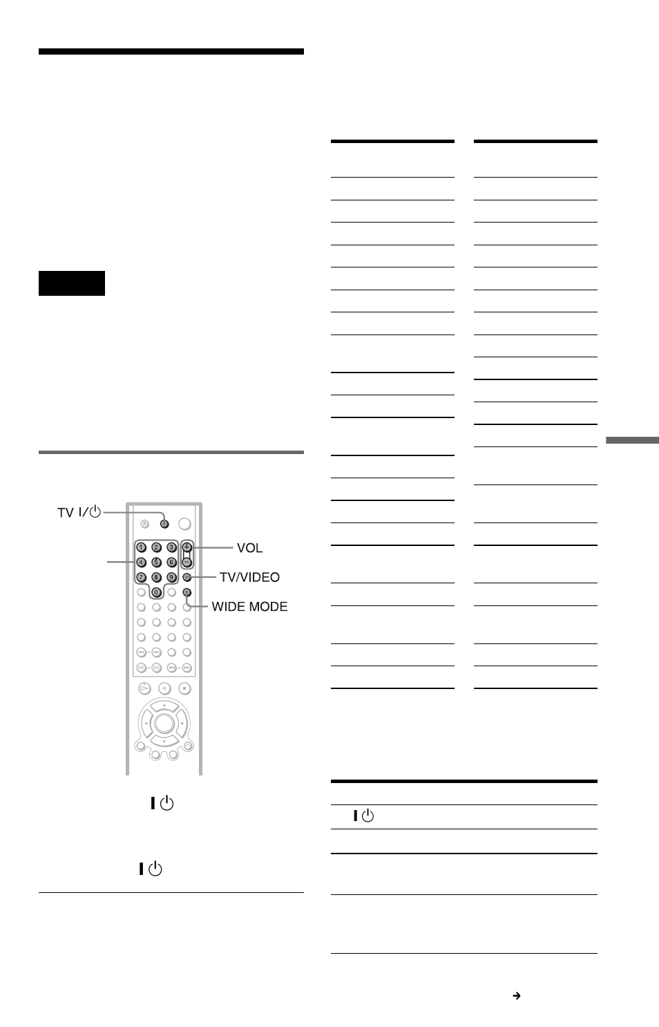 Controlling tvs with the remote | Sony DVP-NC655P User Manual | Page 65 / 84