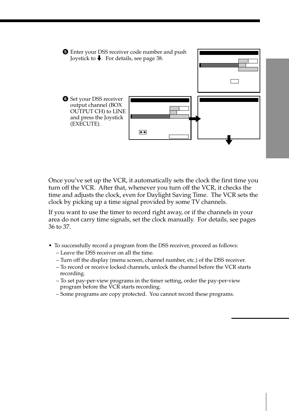 Getting started, Normal display | Sony SLV-795HF User Manual | Page 25 / 88