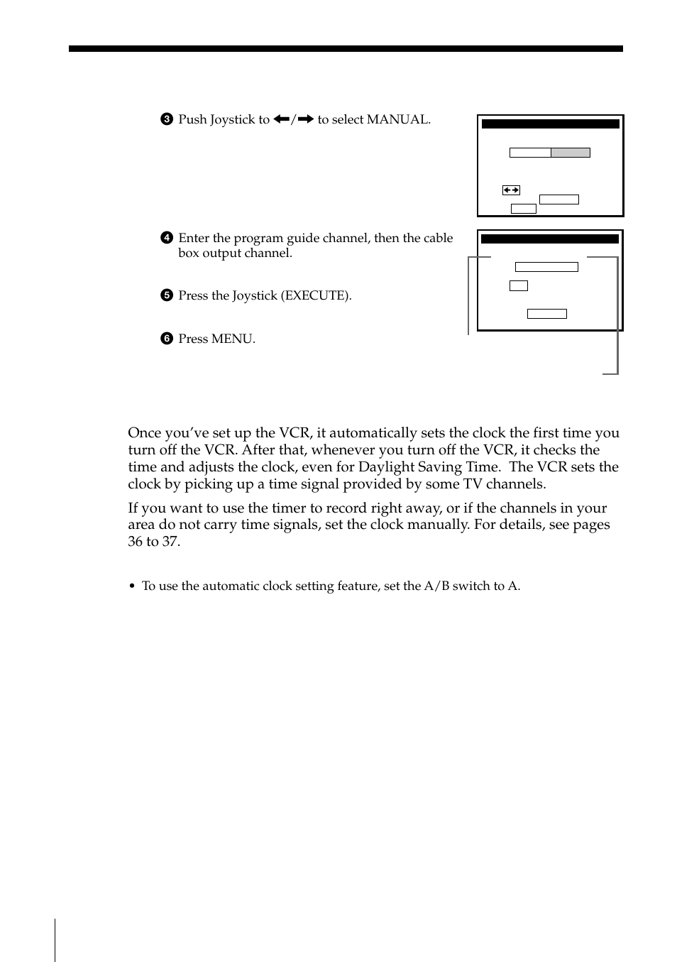 Step 3: hookups (continued), Getting started, Cable box output channel program guide channel | Sony SLV-795HF User Manual | Page 30 / 88