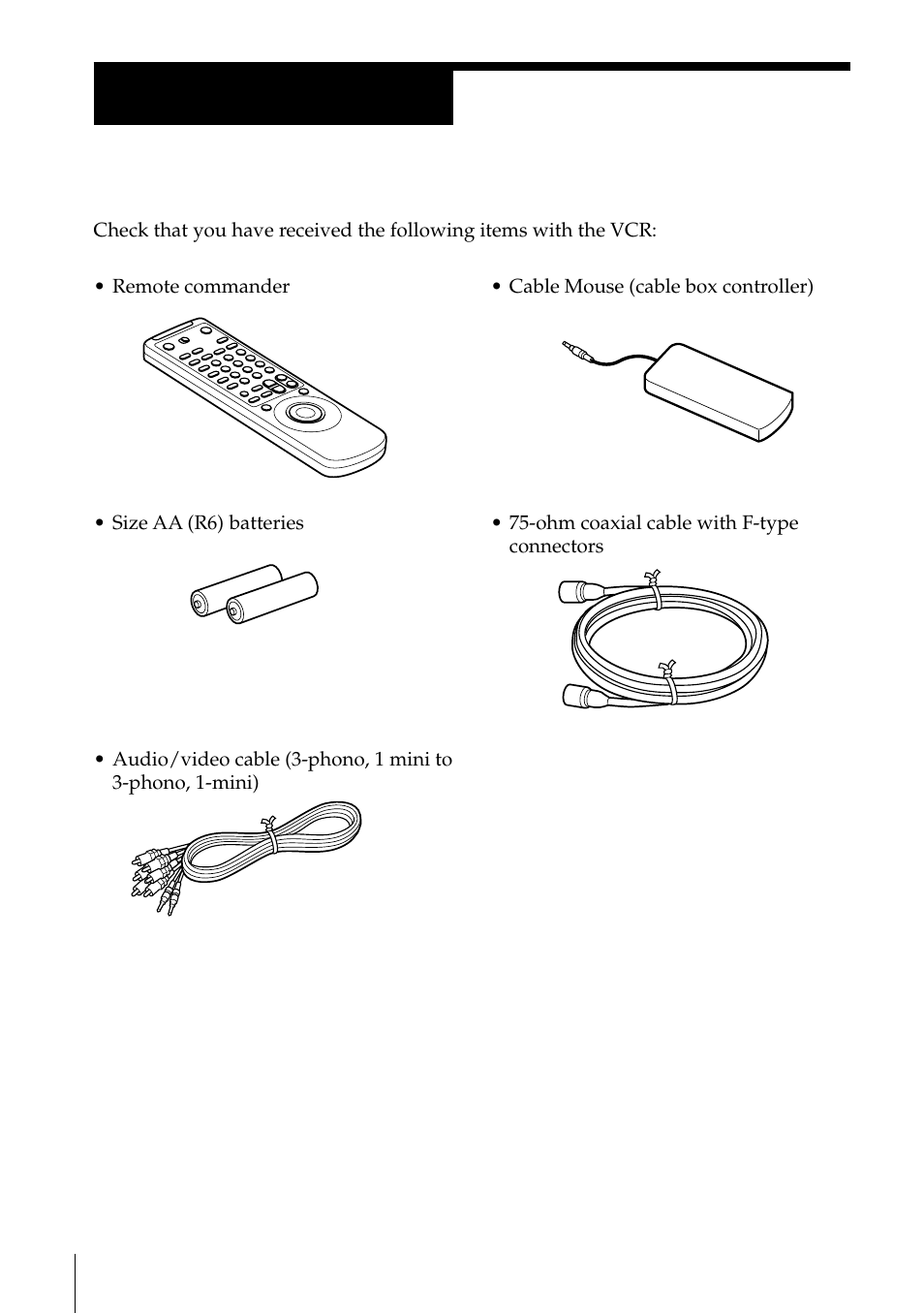 Unpacking, Step 1 | Sony SLV-795HF User Manual | Page 4 / 88