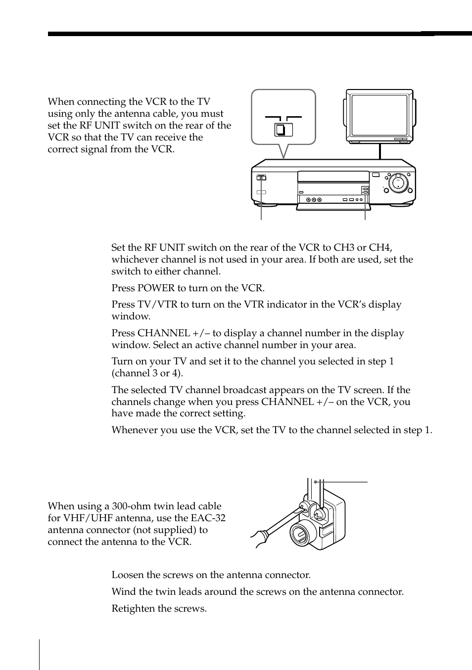 General setup information | Sony SLV-795HF User Manual | Page 76 / 88