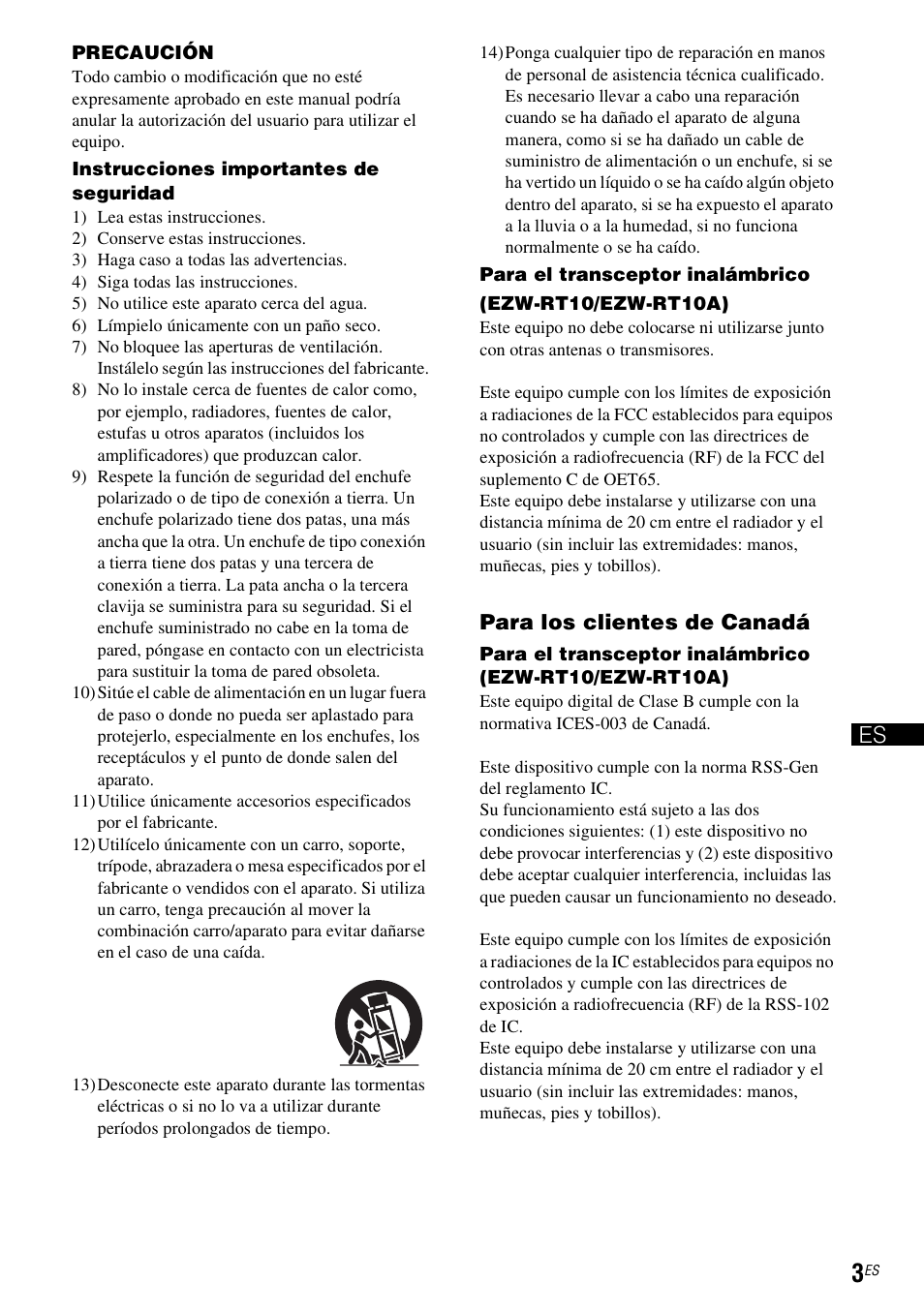 Gb es | Sony WAHT-SA20 User Manual | Page 31 / 44