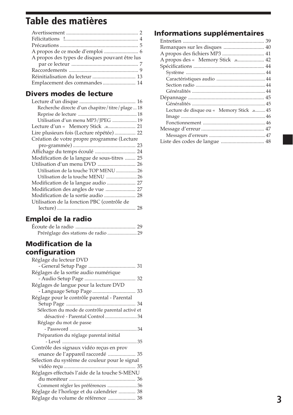 Sony MV-700HR User Manual | Page 51 / 148