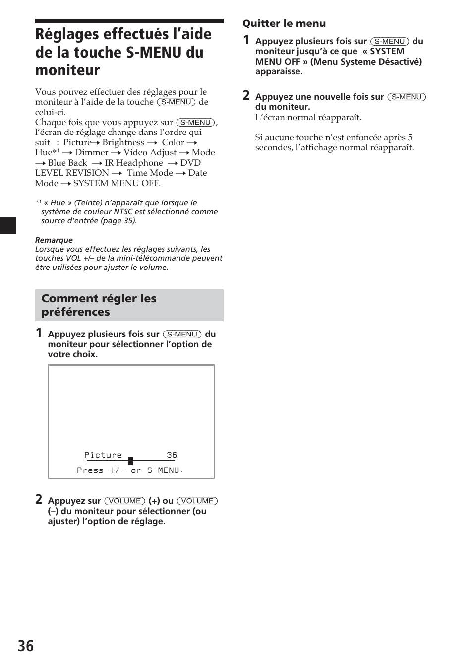 Comment régler les préférences | Sony MV-700HR User Manual | Page 84 / 148