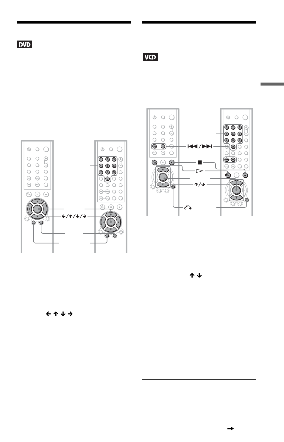 Using the dvd’s menu, N (33, Playing video cds with pbc functions | Sony DVP-NS405 User Manual | Page 33 / 72