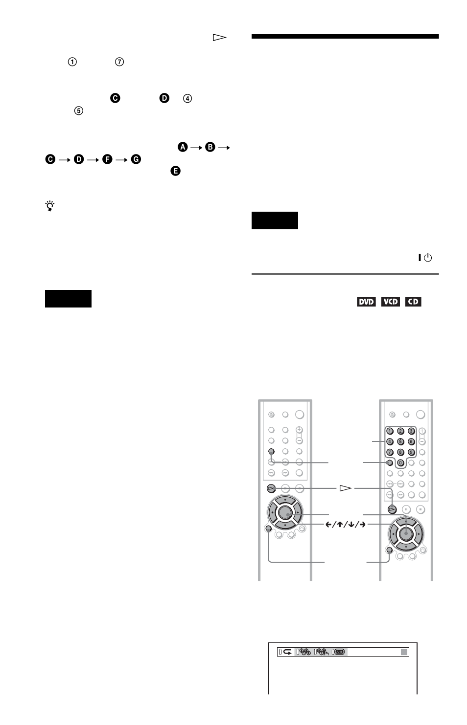 A-b repeat play), N (36, Various play mode functions | Creating your own programme (programme play) | Sony DVP-NS405 User Manual | Page 36 / 72