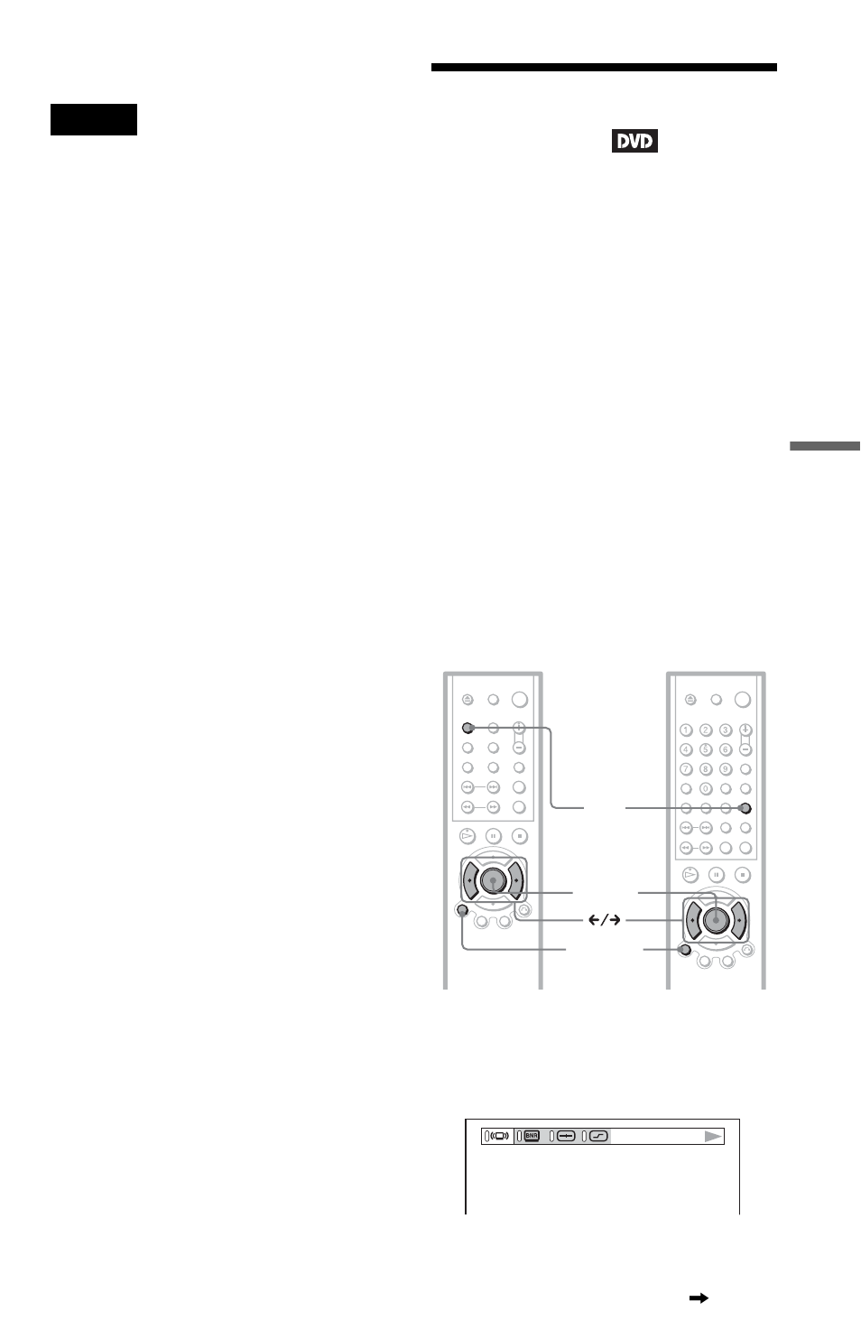 Tv virtual surround settings (tvs), Tvs (45, Tv virtual surround settings | Sony DVP-NS405 User Manual | Page 45 / 72