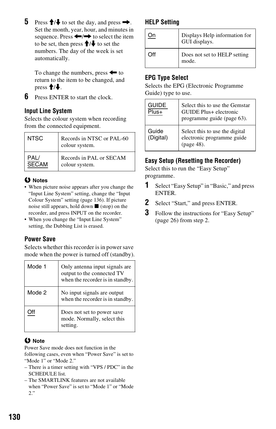Sony RDR-HXD970 User Manual | Page 130 / 172