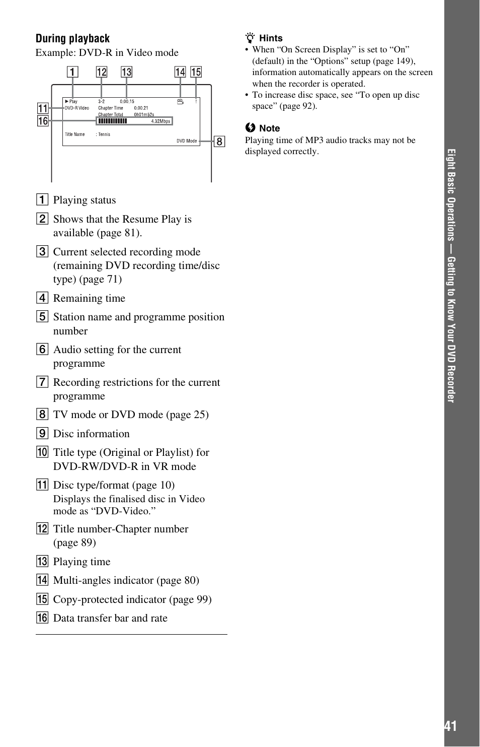 Sony RDR-HXD970 User Manual | Page 41 / 172