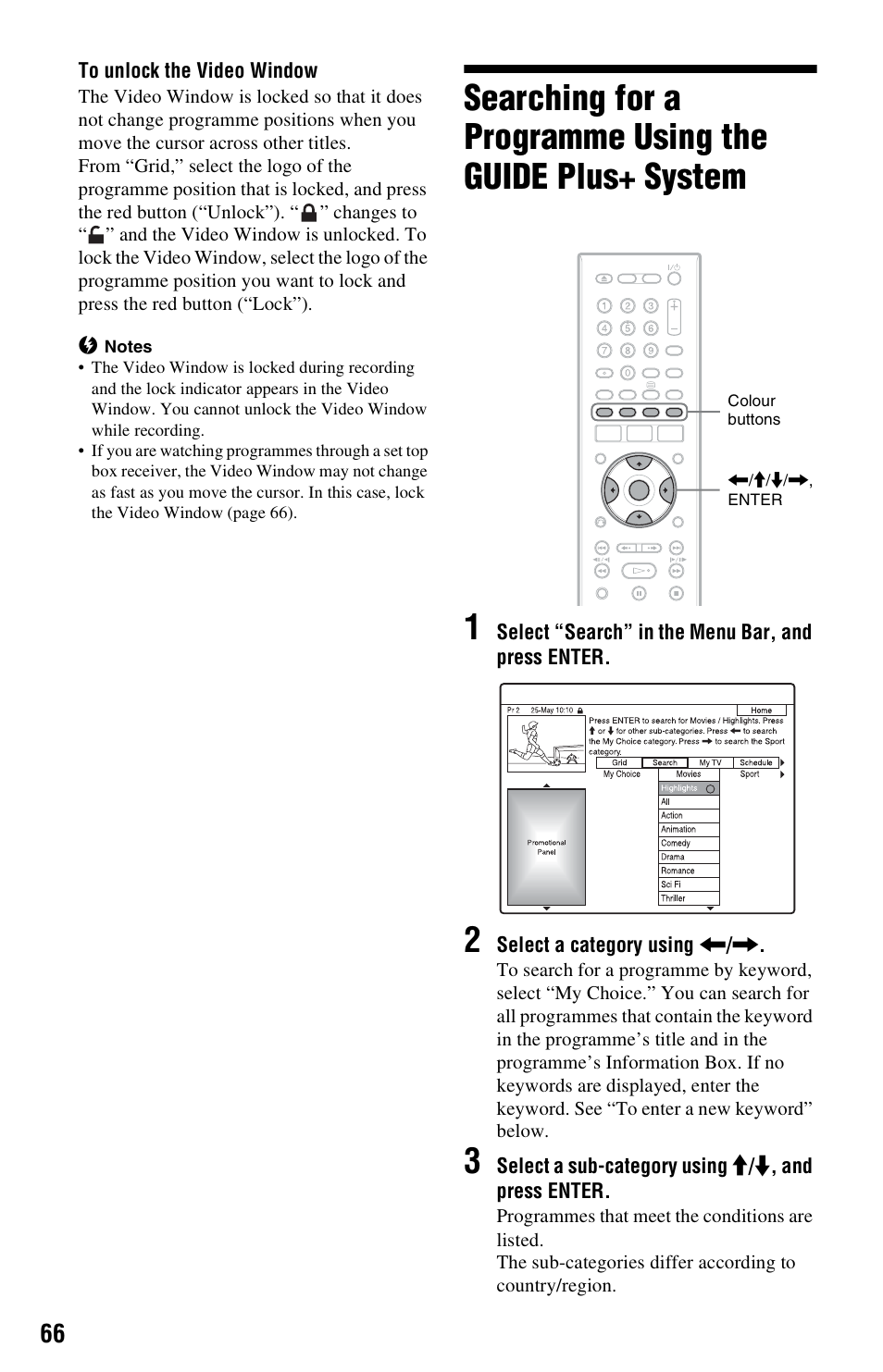 Sony RDR-HXD970 User Manual | Page 66 / 172