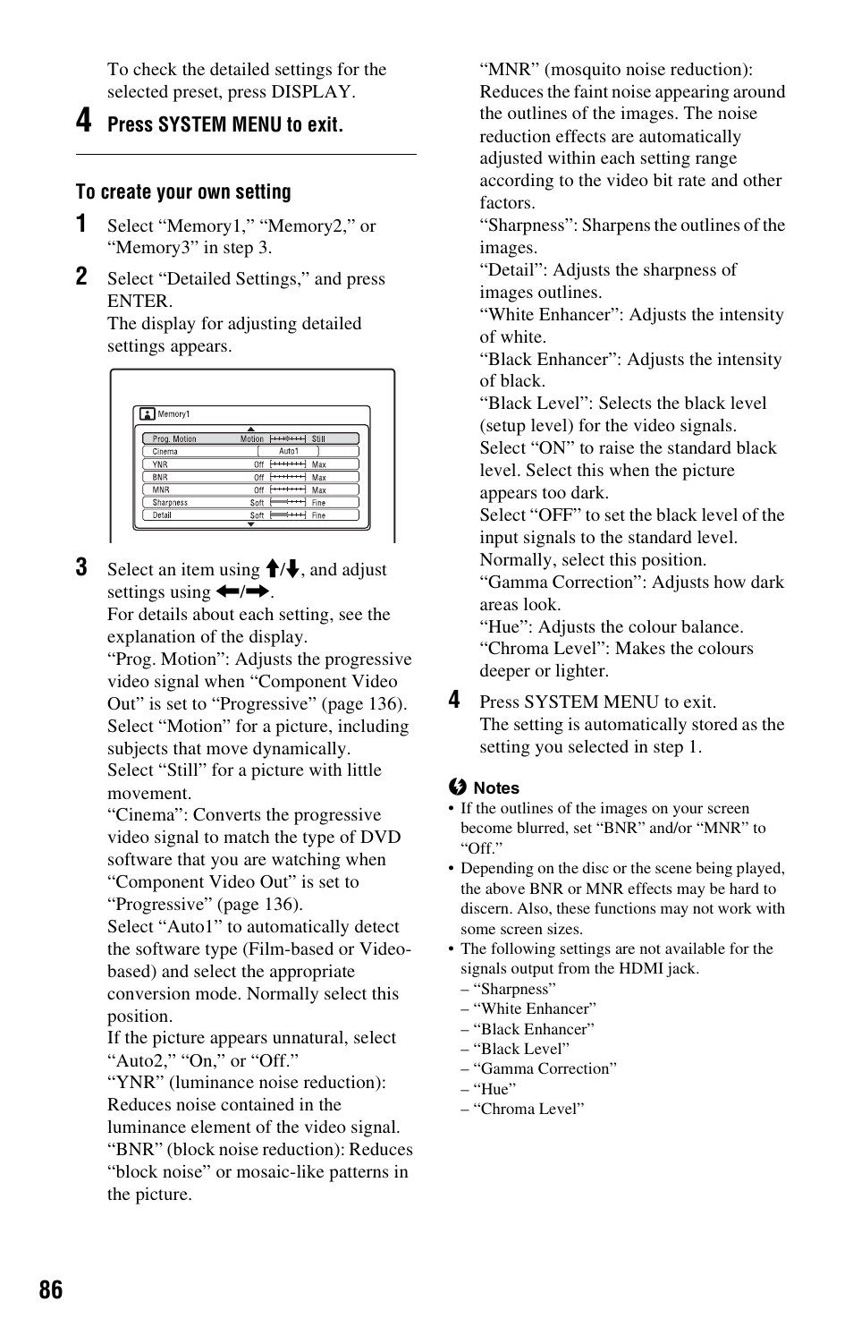 Sony RDR-HXD970 User Manual | Page 86 / 172