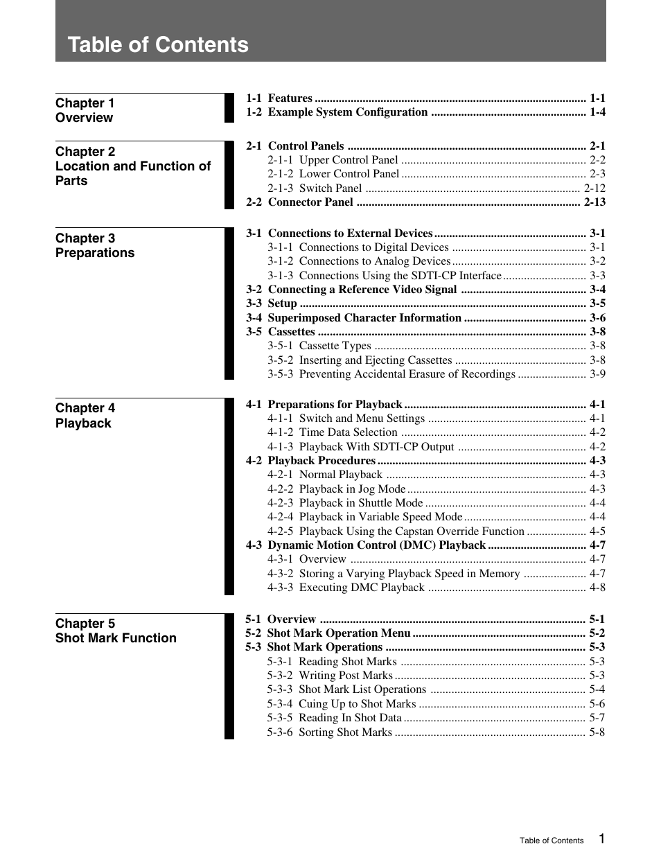 Sony MSW-M2100 User Manual | Page 3 / 106