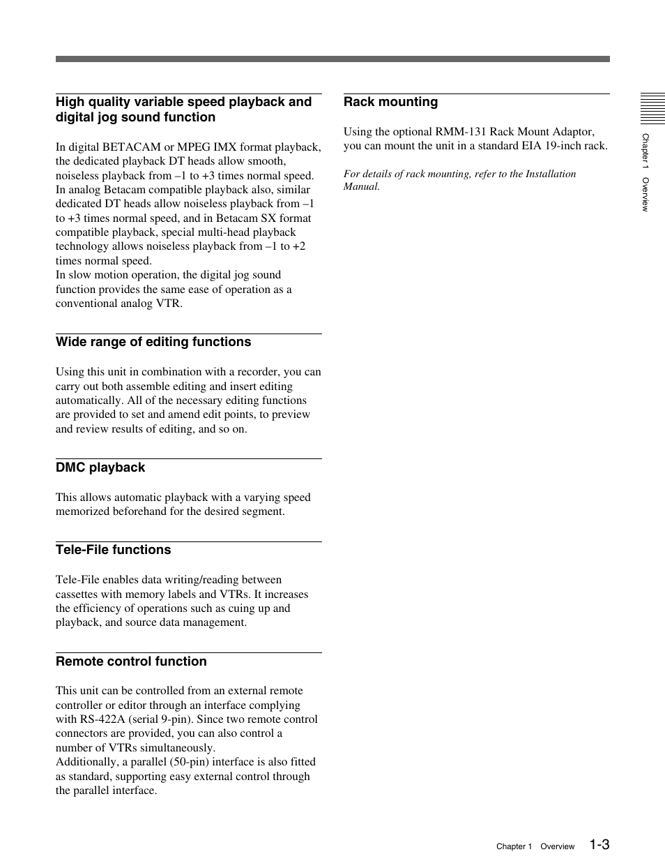 Sony MSW-M2100 User Manual | Page 7 / 106