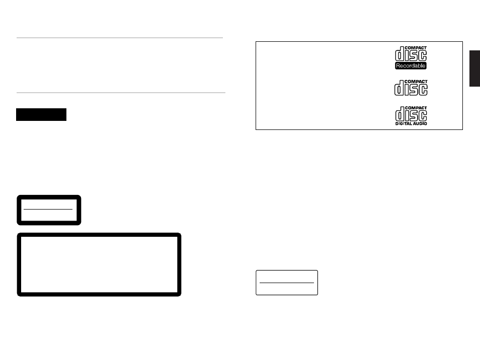 Warning, Owner’s record, Safety regulations | Sony CDU924S User Manual | Page 2 / 16