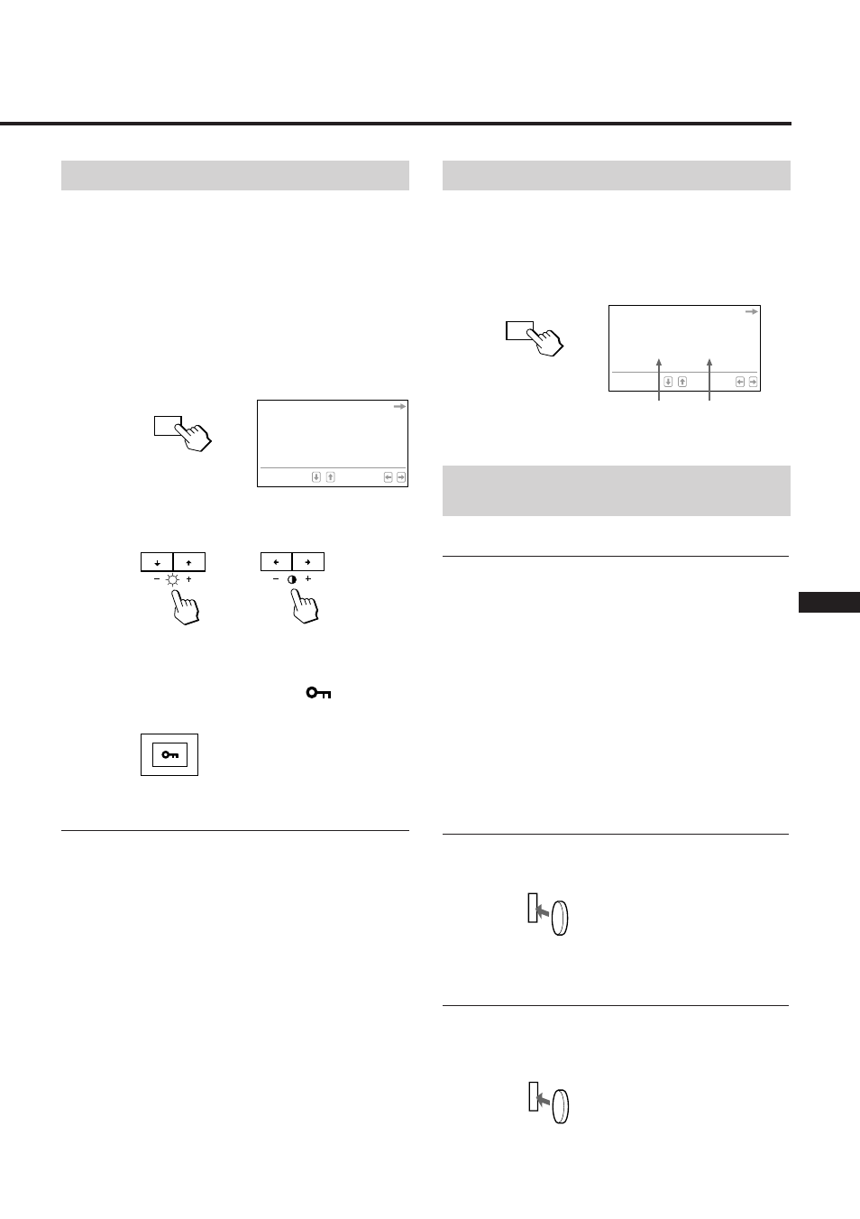 Locking the controls, Checking the signal frequency | Sony GDM-17SE2T User Manual | Page 11 / 40