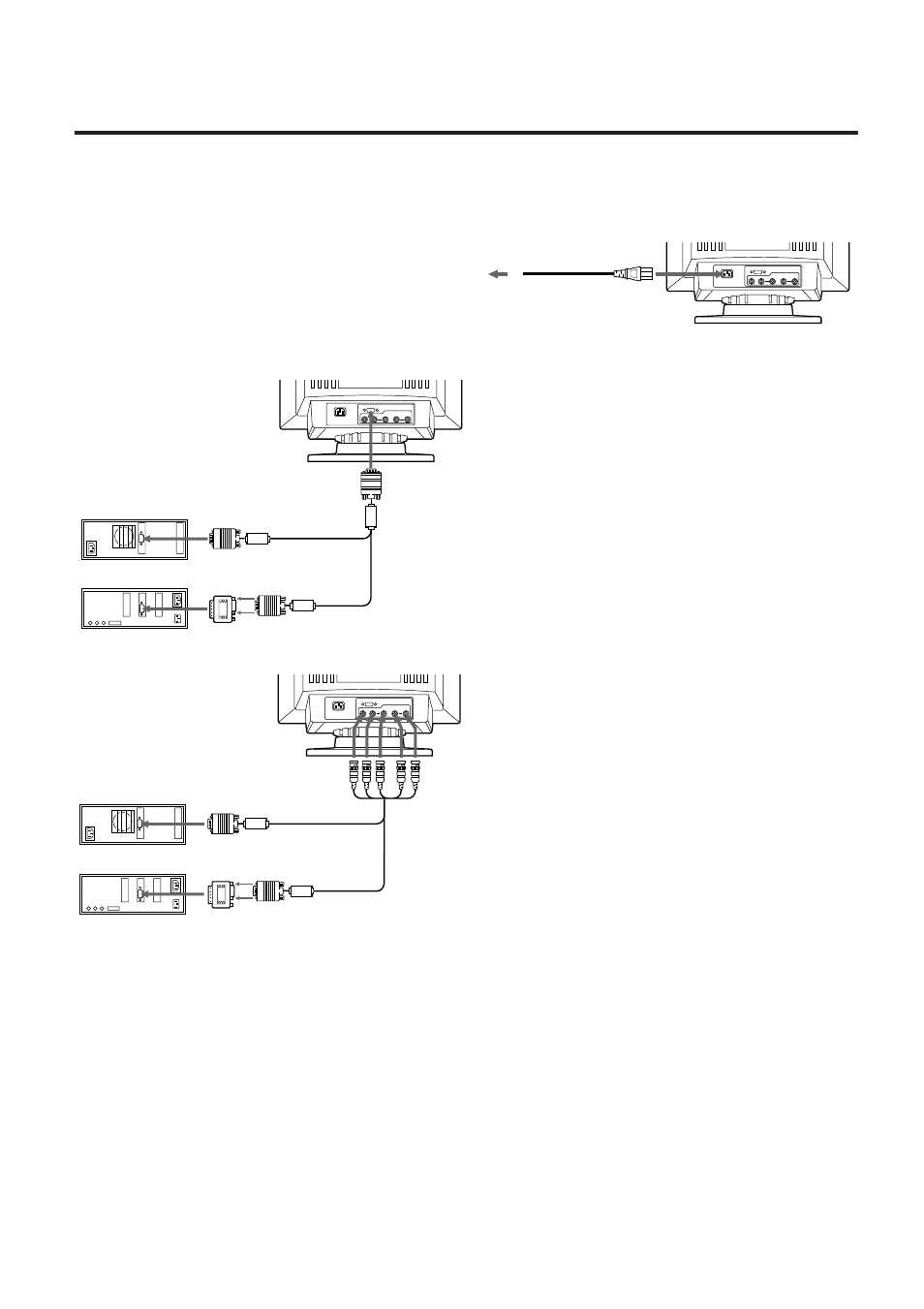 Préparation | Sony GDM-17SE2T User Manual | Page 16 / 40