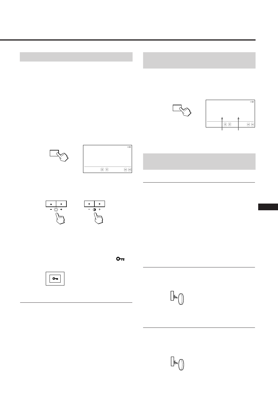 Verrouillage des commandes, Vérification de la fréquence du signal, Restauration des valeurs par défaut | Sony GDM-17SE2T User Manual | Page 23 / 40