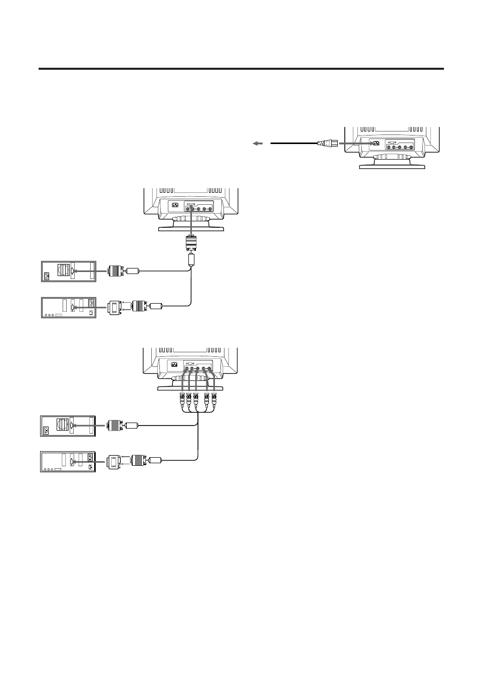 Getting started | Sony GDM-17SE2T User Manual | Page 4 / 40