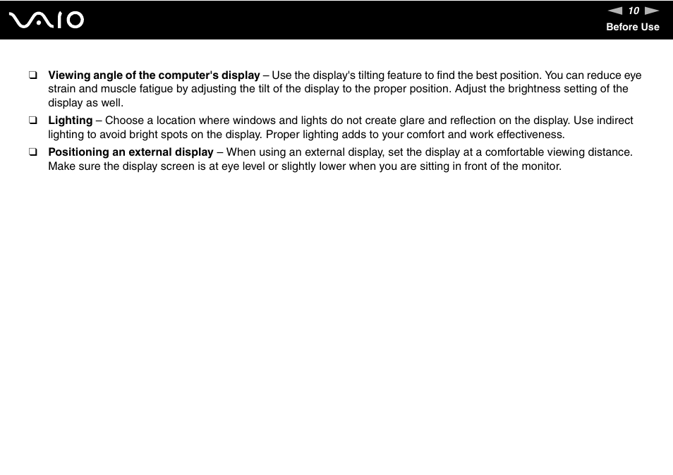 Sony VAIO VGN-N300 User Manual | Page 10 / 154