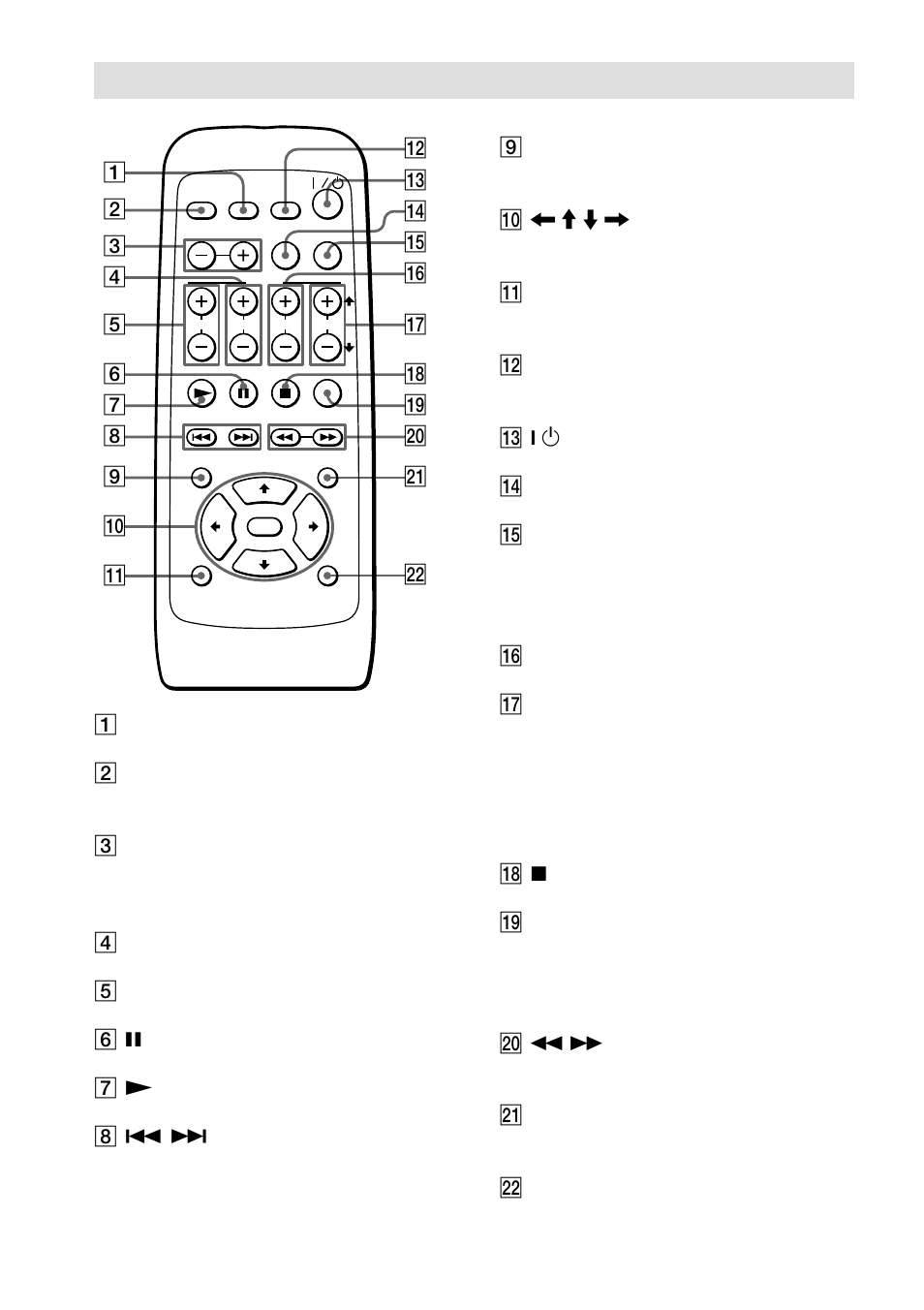 Remote | Sony HT-BE1 User Manual | Page 28 / 84