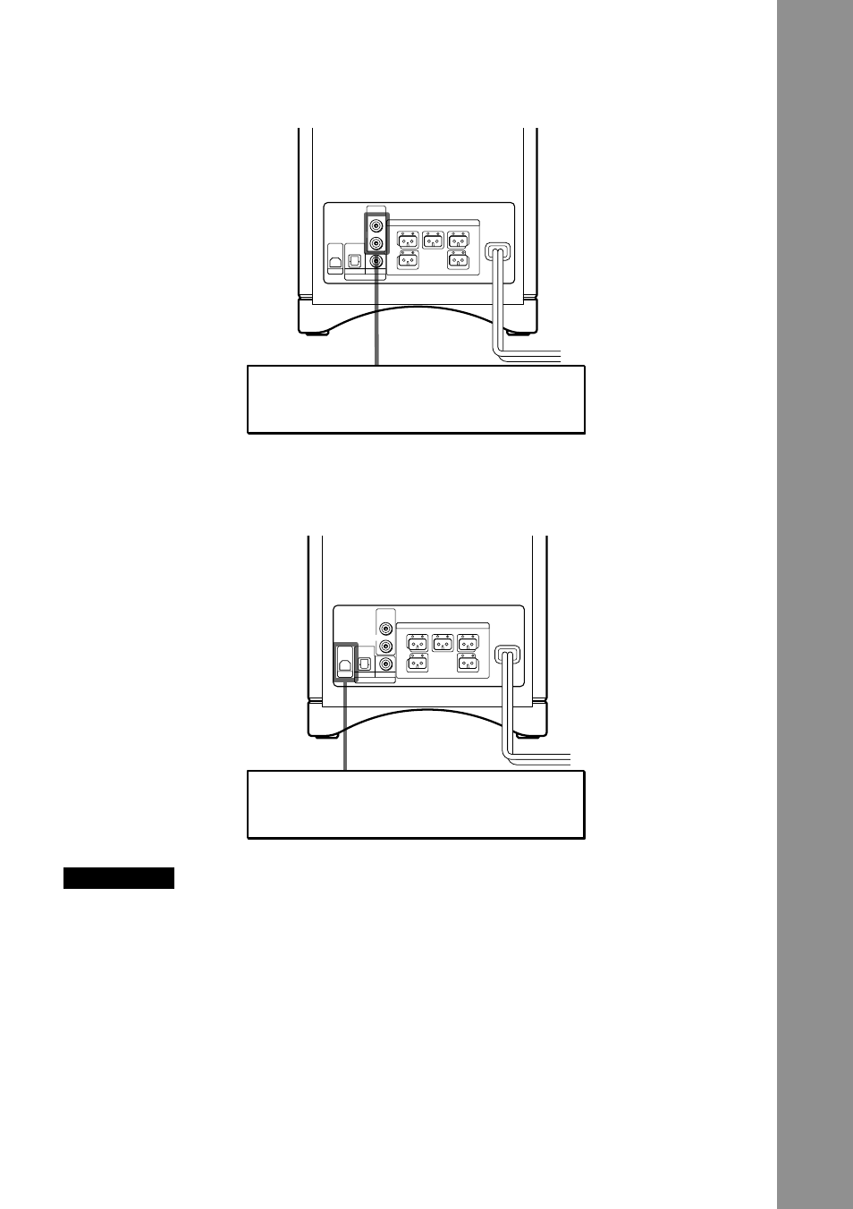 Pr é paration, Téléviseur, magnétoscope, etc, Ordinateur | Câble de raccordement audio (non fourni) | Sony HT-BE1 User Manual | Page 39 / 84