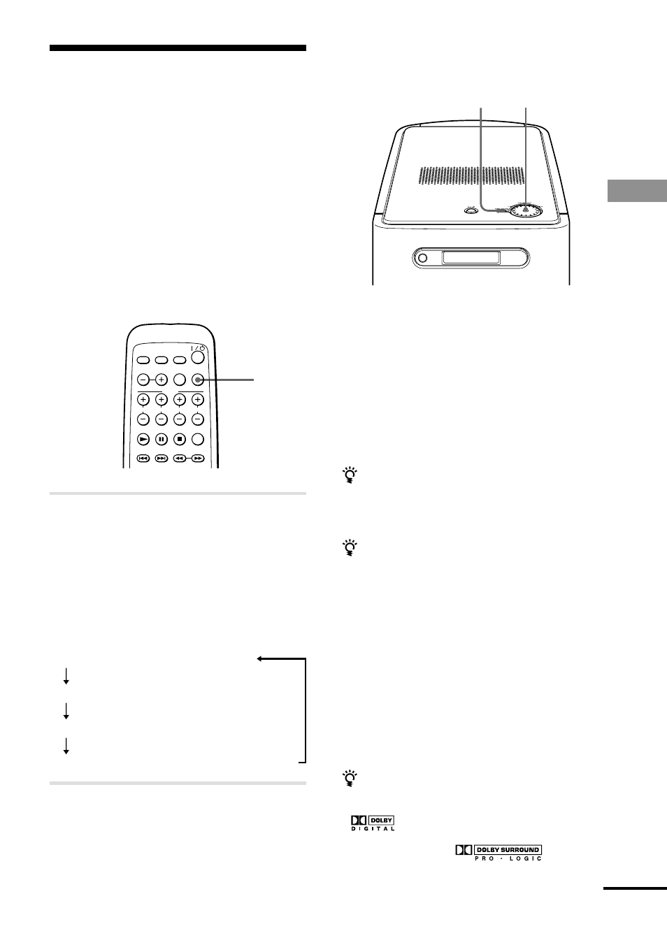 Selección del campo de sonido | Sony HT-BE1 User Manual | Page 73 / 84