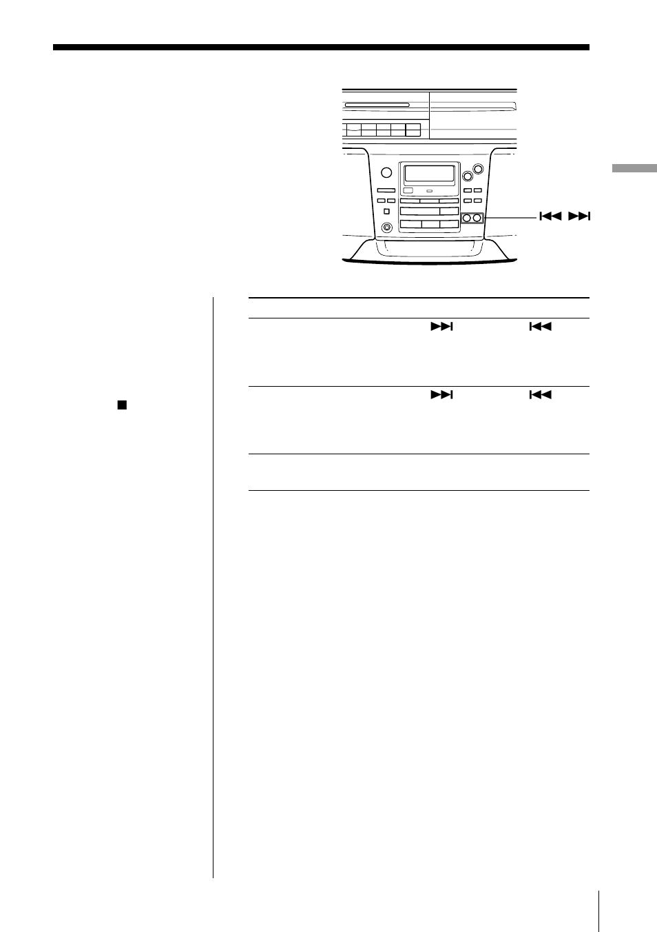 Locating a specific point in a track | Sony CFD-S28 User Manual | Page 13 / 36