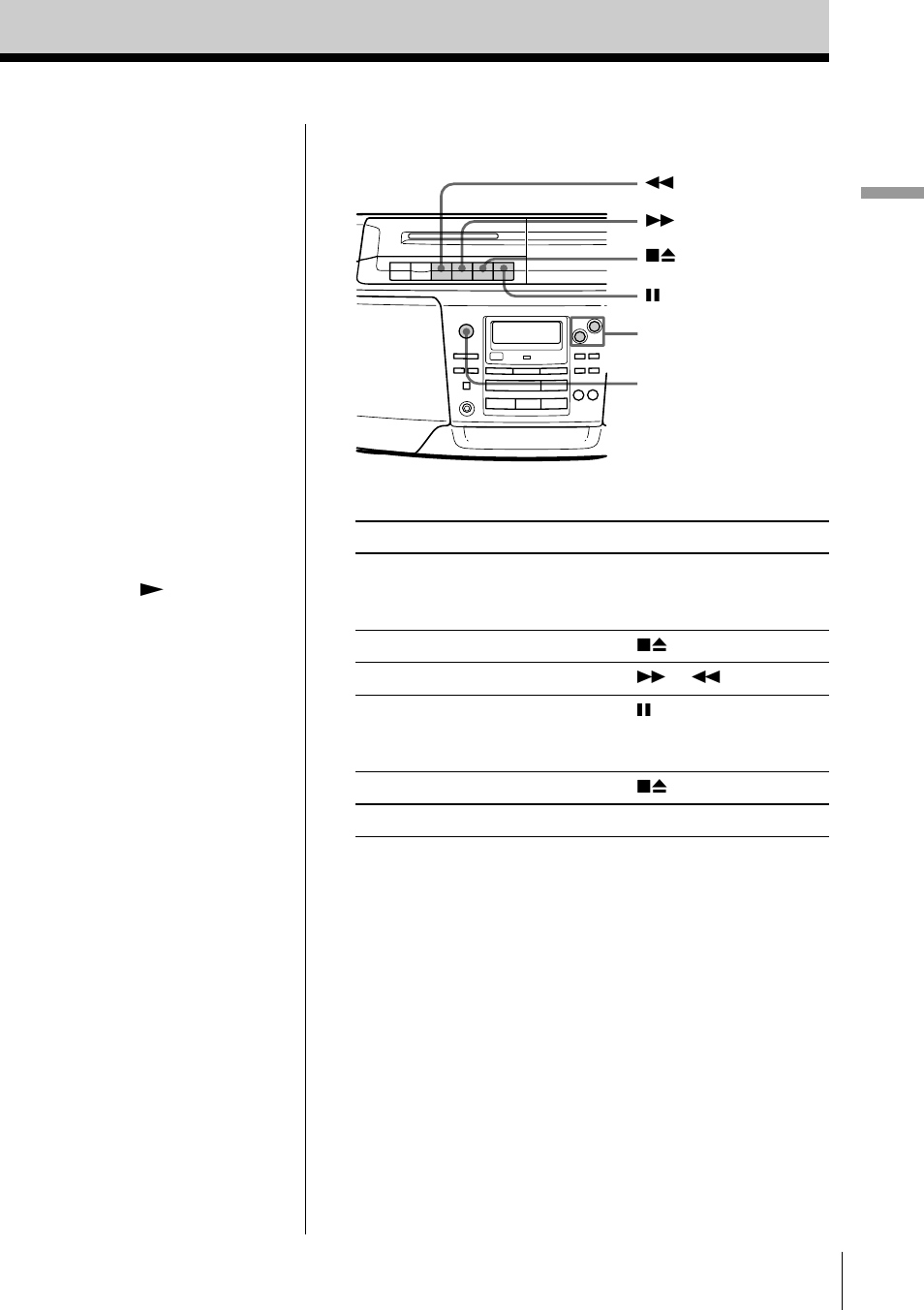 Basic operations 9 | Sony CFD-S28 User Manual | Page 9 / 36