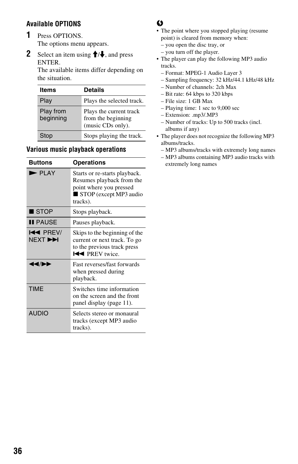 Sony BDP-BX2 User Manual | Page 36 / 79