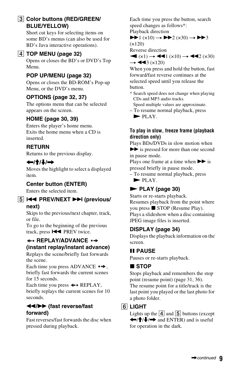 Sony BDP-BX2 User Manual | Page 9 / 79