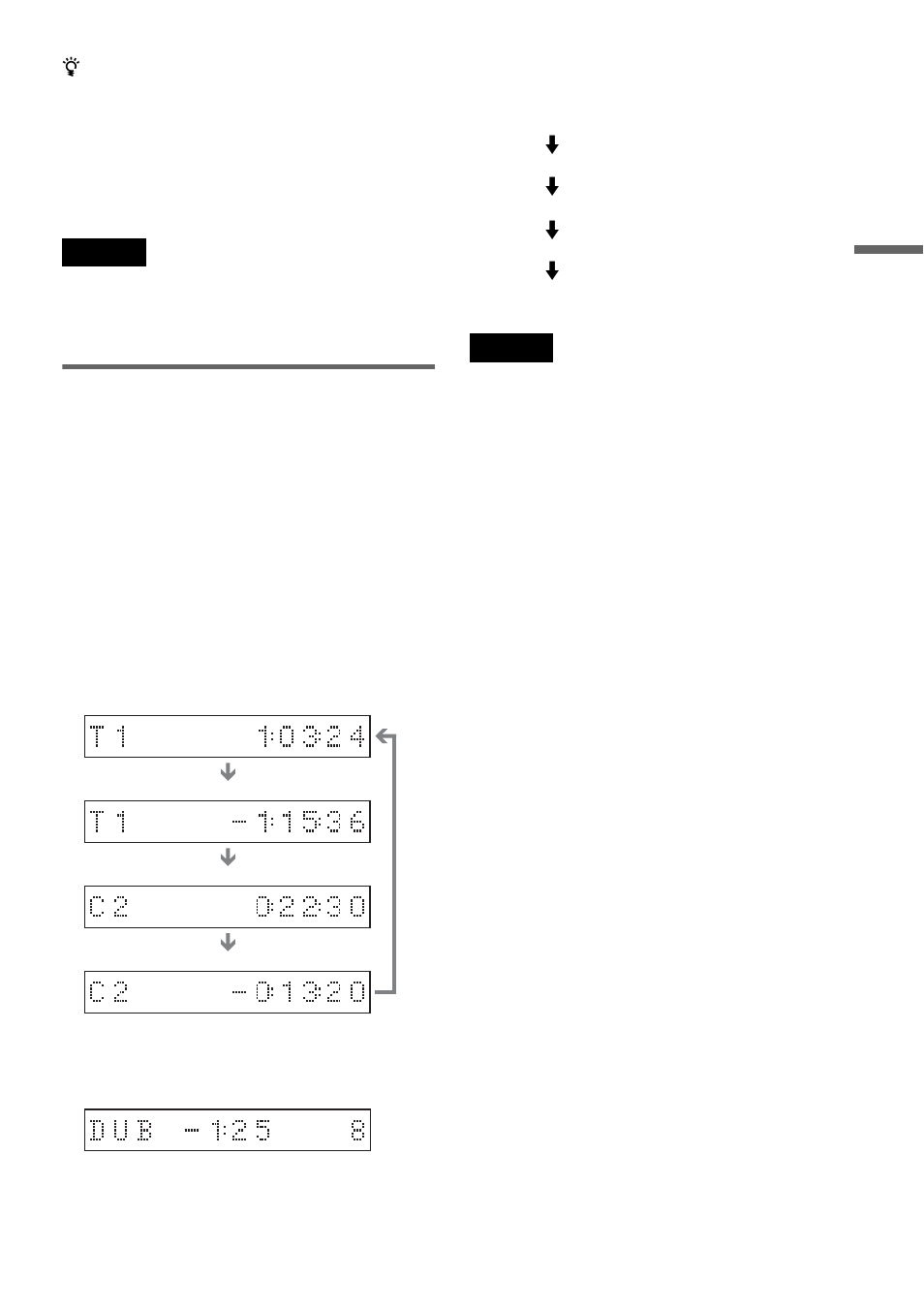 Checking the playing/remaining time | Sony RDR-HX1000 User Manual | Page 39 / 120