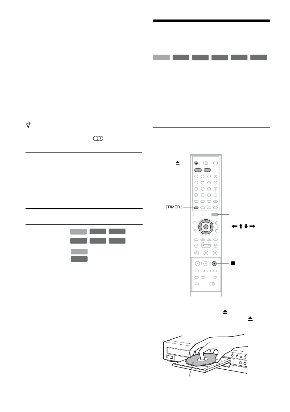 Timer recording (standard/ video plus+), Timer recording (standard/video plus+), Unrecordable pictures | Setting the timer manually (standard), Zweiton (german stereo) system, Nicam system, Press hdd or dvd | Sony RDR-HX1000 User Manual | Page 42 / 120