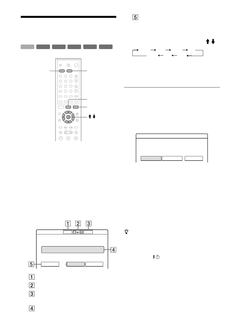 Dubbing a single title (title dub), Dubbing a single title (title dub) 1 | Sony RDR-HX1000 User Manual | Page 74 / 120