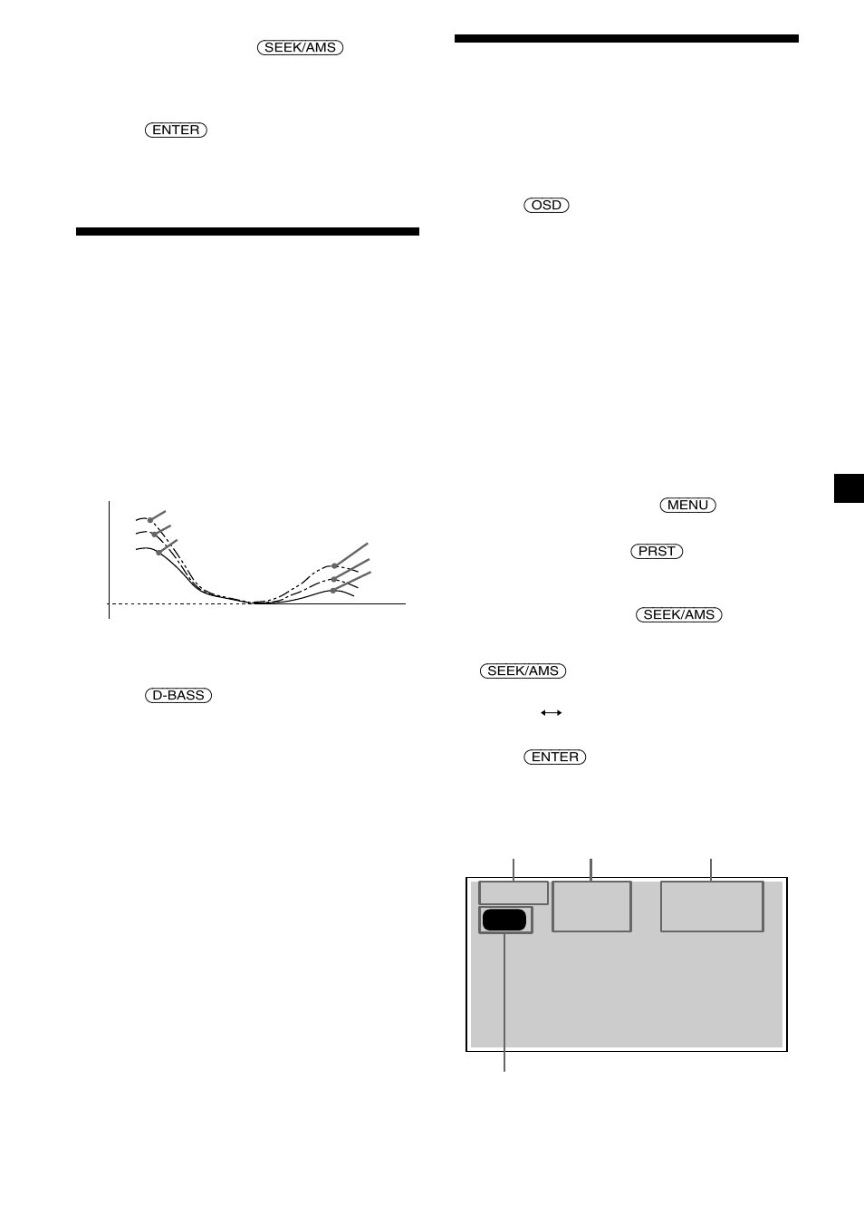 23 using the on-screen display, Boosting the bass sound | Sony CDX-V7800X User Manual | Page 23 / 58