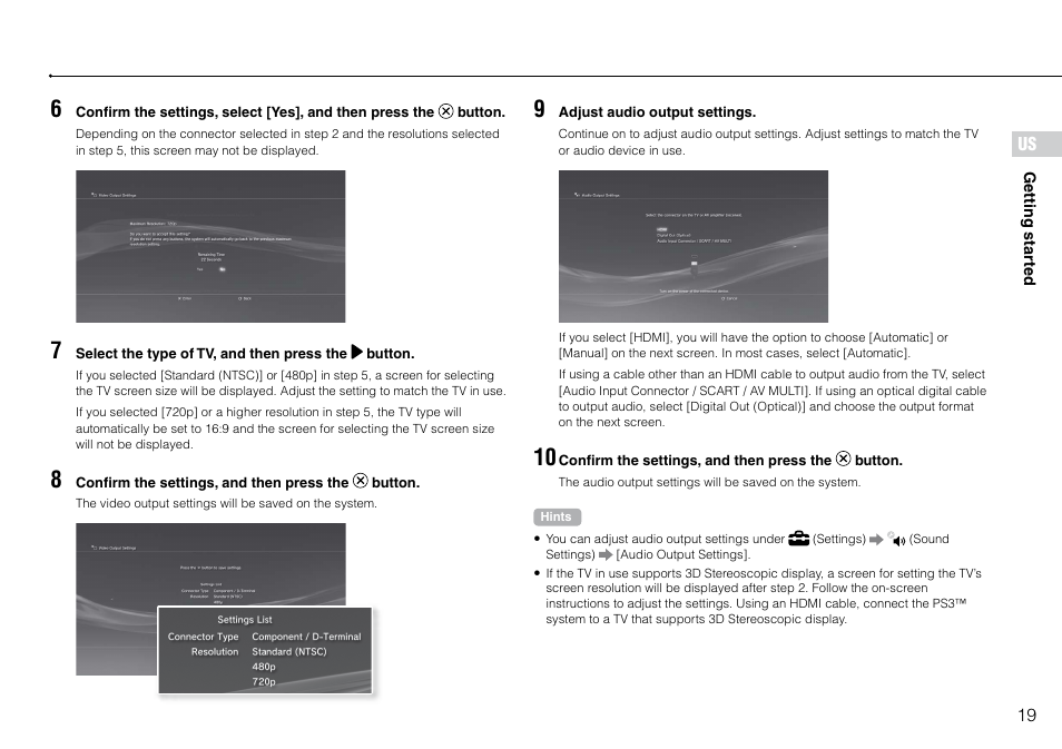 Sony 320 GB Playstation 3 CECH-2501B User Manual | Page 19 / 120