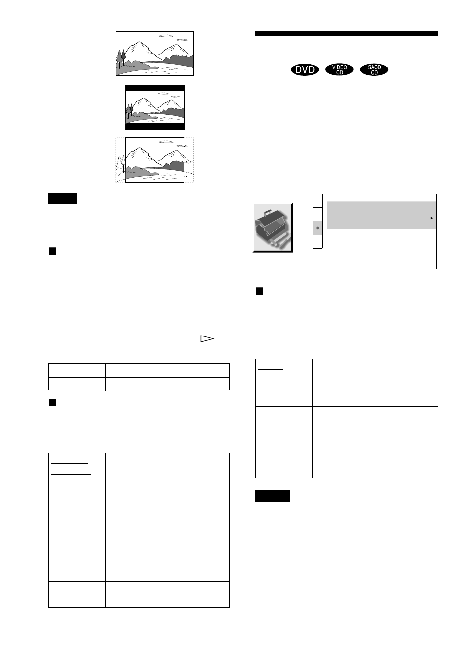 Custom settings (custom setup), Custom settings | Sony DAV-C700 User Manual | Page 68 / 84