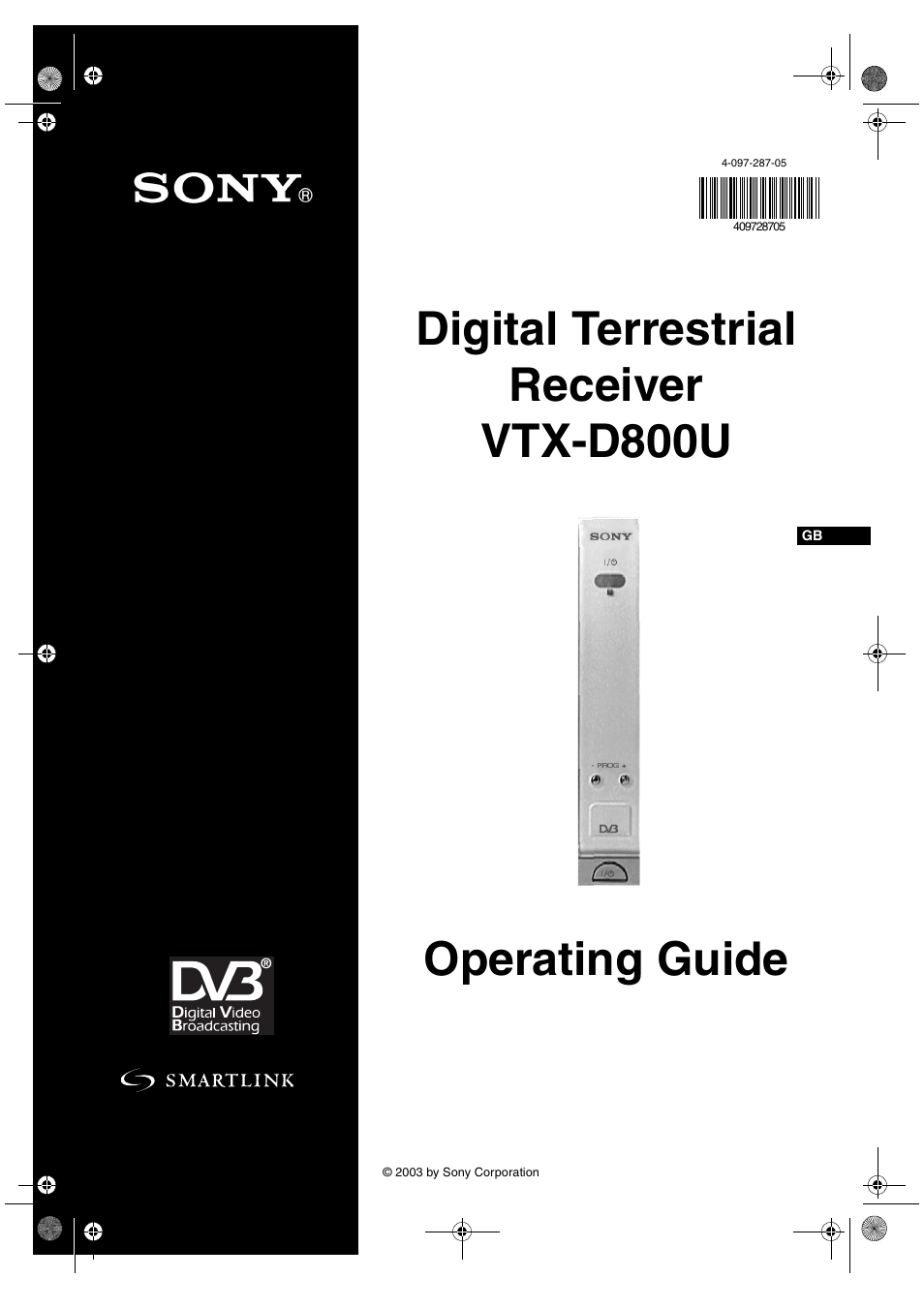 Sony VTX-D800U User Manual | 28 pages