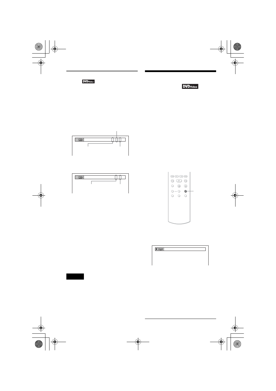 L1 - tv virtual surround settings (tvs), Tv virtual surround settings (tvs), Tv virtual surround settings | Checking the audio signal format | Sony DVP-NS45P User Manual | Page 42 / 84