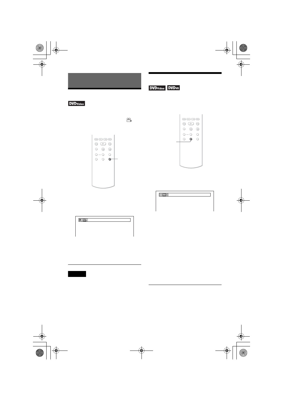 L0 - enjoying movies, L1 - changing the angles, L1 - displaying the subtitles | Enjoying movies, Changing the angles displaying the subtitles, Angle button (44), Changing the angles, Displaying the subtitles | Sony DVP-NS45P User Manual | Page 44 / 84