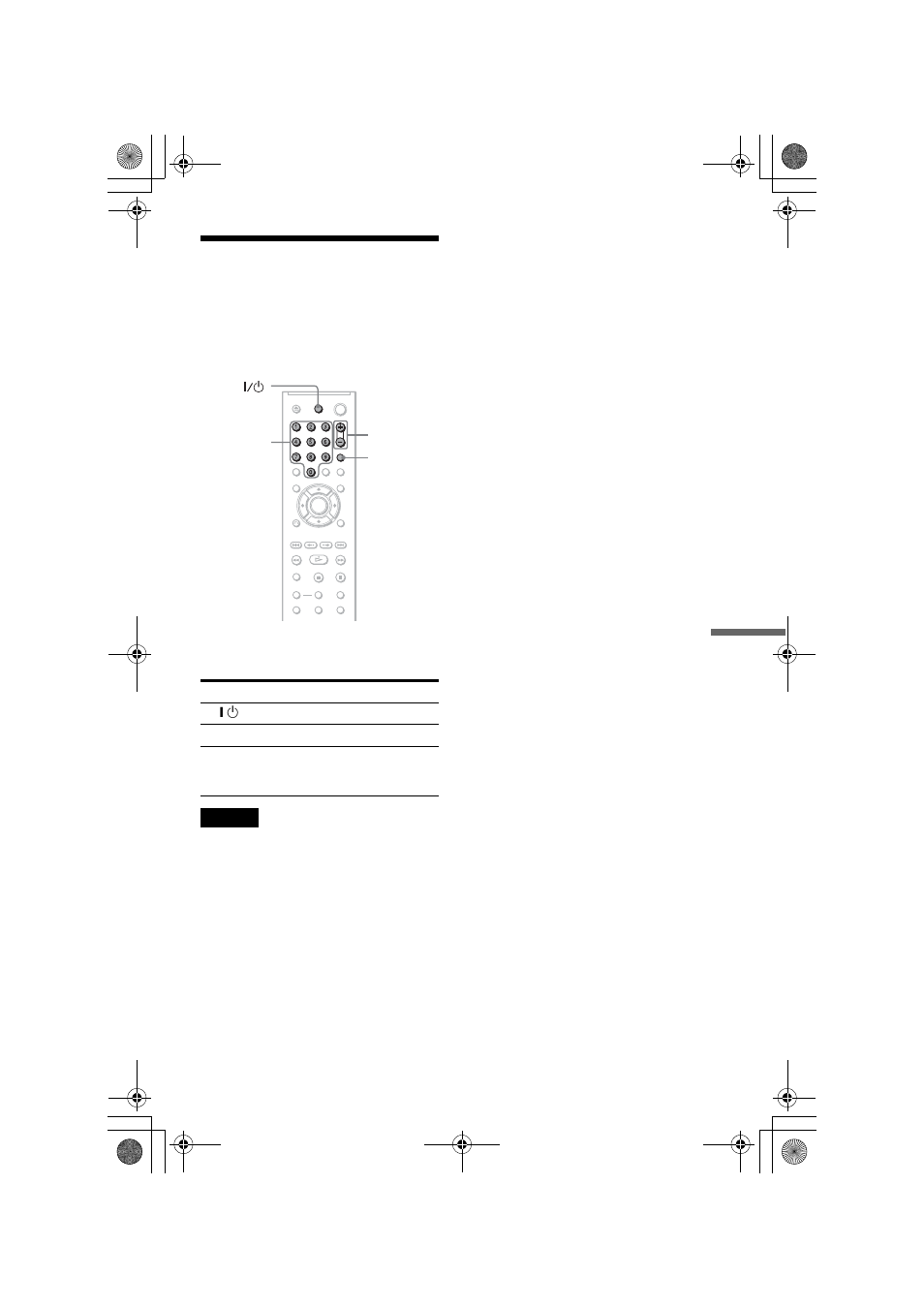 L1 - controlling your tv with the supplied remote, Controlling your tv with the supplied remote, Button (57) | Ns (57) | Sony DVP-NS45P User Manual | Page 57 / 84