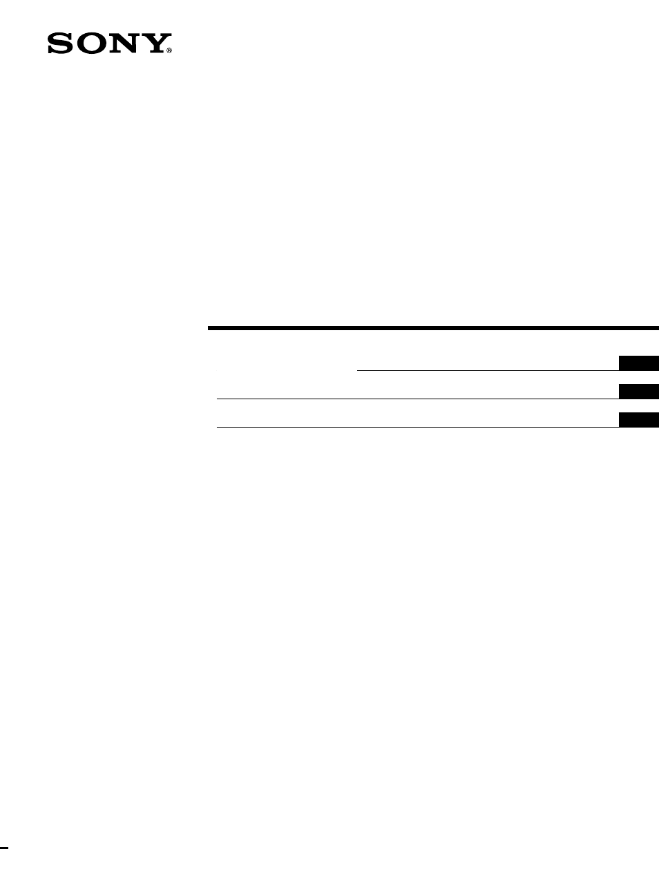 Sony TC-KE240 User Manual | 56 pages